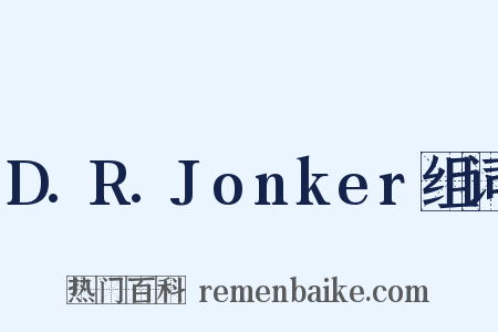 D.R.Jonker组词是什么意思的图片